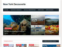 Tablet Screenshot of new-york-decouverte.com